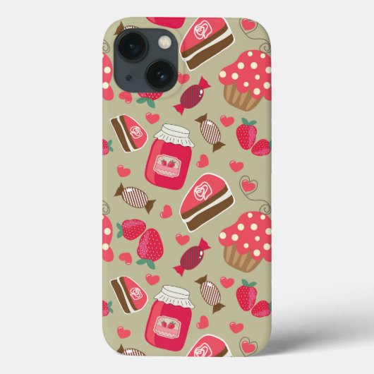 Retro Sweets Case-Mate iPhone Case (Achterkant)