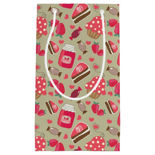 Retro Sweets Klein Cadeauzakje (Voorkant)