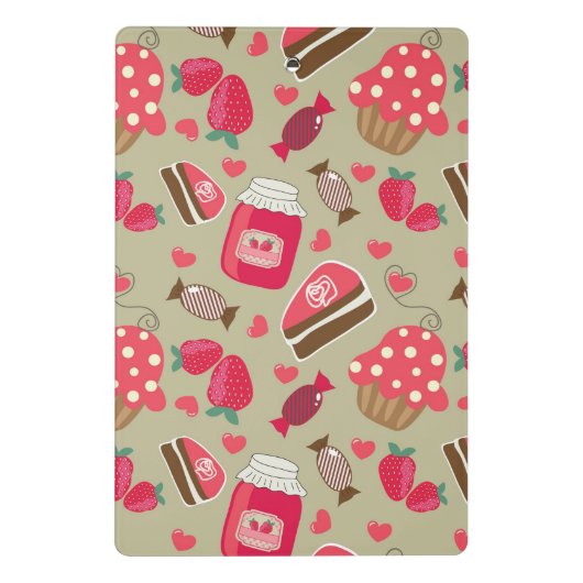 Retro Sweets Mini Klembord (Achterkant)