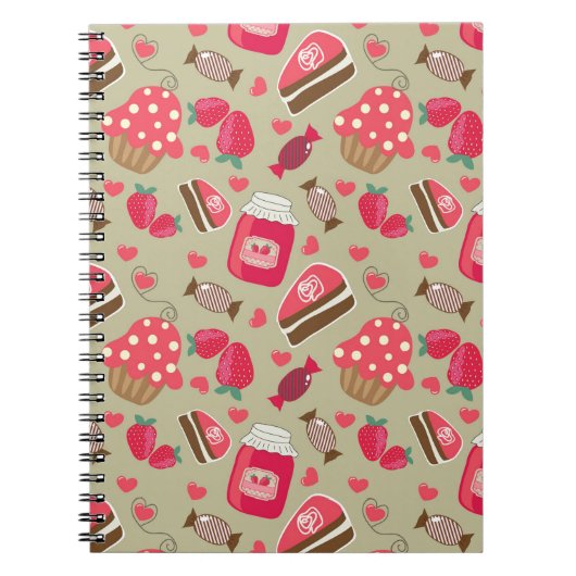 Retro Sweets Notitieboek (Voorkant)