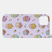 Retro Sweets Pattern Case-Mate iPhone Case (Achterkant (horizontaal))