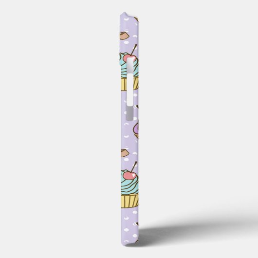 Retro Sweets Pattern Case-Mate iPhone Case (Achterkant / Links)