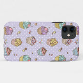 Retro Sweets Pattern Case-Mate iPhone Case (Achterkant (horizontaal))