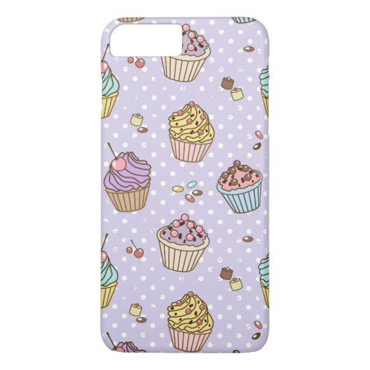 Retro Sweets Pattern Case-Mate iPhone Case (Achterkant)