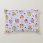 Retro Sweets Pattern Decoratief Kussen (Voorkant)