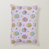 Retro Sweets Pattern Decoratief Kussen (Achterkant (Verticaal))