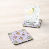 Retro Sweets Pattern Drankjes Onderzetter (Rechterzijde)