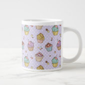 Retro Sweets Pattern Grote Koffiekop (Rechts)