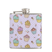 Retro Sweets Pattern Heupfles (Voorkant)