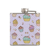 Retro Sweets Pattern Heupfles (Achterkant)