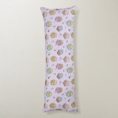 Retro Sweets Pattern Lichaamskussen (Achterkant (Verticaal))