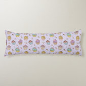 Retro Sweets Pattern Lichaamskussen (Voorkant)