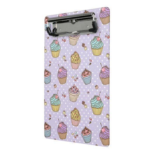 Retro Sweets Pattern Mini Klembord (Angled2)