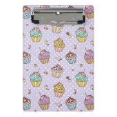 Retro Sweets Pattern Mini Klembord (Voorkant)