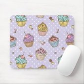 Retro Sweets Pattern Muismat (Met muis)