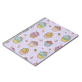 Retro Sweets Pattern Notitieboek (Linkerzijde)