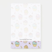 Retro Sweets Pattern Post-it® Notes (Voorkant)