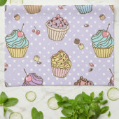 Retro Sweets Pattern Theedoek (Gevouwen)