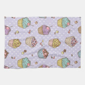 Retro Sweets Pattern Theedoek (Horizontaal)