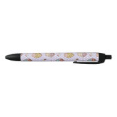 Retro Sweets Pattern Zwarte Inkt Pen (Bodem)