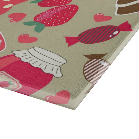 Retro Sweets Snijplank (Hoek)