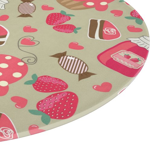 Retro Sweets Snijplank (Hoek)