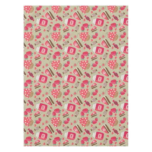 Retro Sweets Tafelkleed (Voorkant)