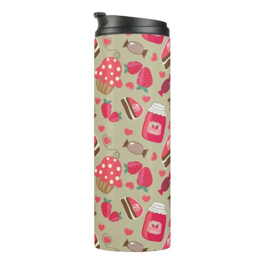 Retro Sweets Thermosbeker (Geroteerd rechts)