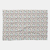 Retro Sweets- White Theedoek (Horizontaal)