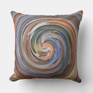 Retro Swirl Abstracte art. 12 Kussen