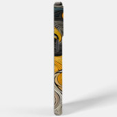 Retro Swirl Patroon Kleurrijke Digitale Print Case-Mate iPhone Case (Achterkant / Rechts)