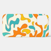 Retro Swirls:  bloemmotief Case-Mate iPhone Case (Achterkant (horizontaal))