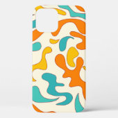 Retro Swirls:  bloemmotief Case-Mate iPhone Case (Achterkant)