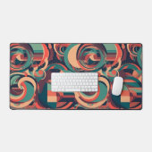 Retro Swirls in Harmonic Fusion Bureaumat (Keyboard & Muis)