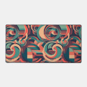 Retro Swirls in Harmonic Fusion Bureaumat (Voorkant)