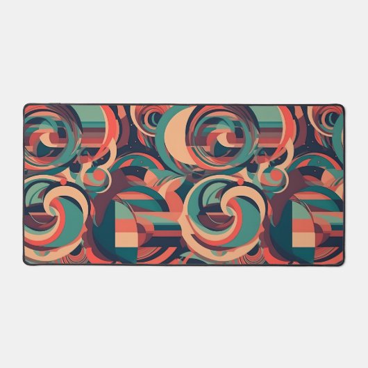 Retro Swirls in Harmonic Fusion Bureaumat (Voorkant)