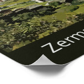 Retro Swiss RETT Zermatt and Mount Matterhorn Poster (Hoek)