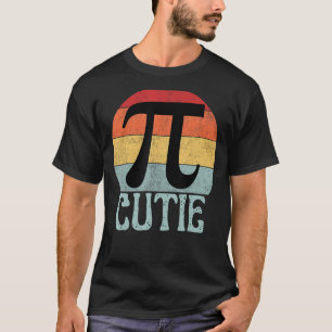 Retro  Symbool Pi Dag Wiskunde Leeraar Funny Pi T-shirt