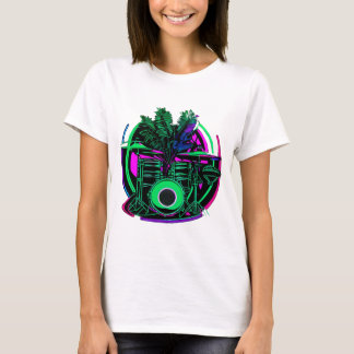 Retro Synthwave Drums T-shirt