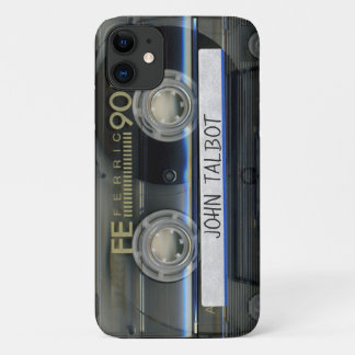 Retro T1 Audiotape mixtape Cassette Name iPC Case-Mate iPhone Case