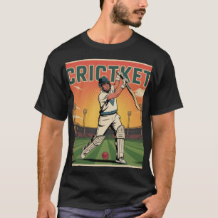 Retro T20 Cricket Fever T-shirt