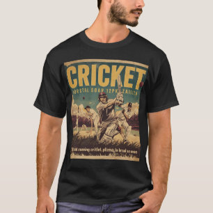 Retro T20 Cricket Fever T-shirt
