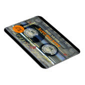 Retro T2 Audiotape 50e verjaardag BESPAAR DE DATUM Magneet (Rechterzijde)