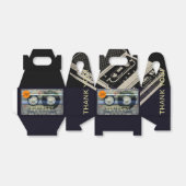 Retro T2 Audiotape 50th Birthday Dank u FB Bedankdoosjes (Uitgevouwen)