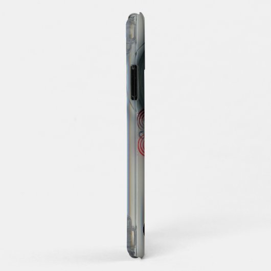 Retro T2 Audiotape Cassette gepersonaliseerde iPC Case-Mate iPhone Case (Achterkant/rechts)