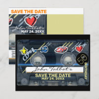 Retro T3 Audiotape 50e verjaardag Opslaan van de d