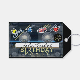 Retro T3 Audiotape 50th Birthday Dank je cadeau T Cadeaulabel