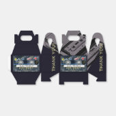 Retro T3 Audiotape 50th Birthday Dank u GFB Bedankdoosjes (Uitgevouwen)