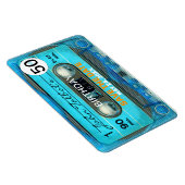 Retro T4 Audiotape 50e verjaardag Save the Date FP Magneet (Rechterzijde)