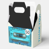 Retro T4 Audiotape 50th Birthday Dank u GFB Bedankdoosjes (Geopend)